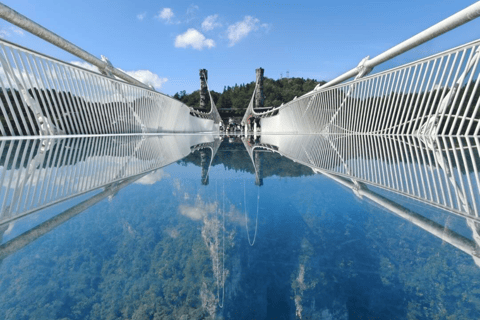 Zhangjiajie Glass Bridge & Tea Picking Small Group Day Trip