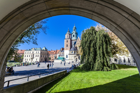 Cracóvia: tour com guia de áudio Wawel HillAudioguia em italiano