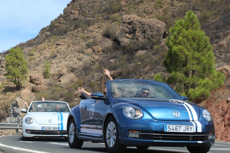 Gran Canaria : tour en coccinelle décapotableGran Canaria : excursion en coccinelle convertible avec prise en charge à l'hôtel