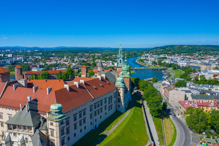 Cracóvia: tour com guia de áudio Wawel HillAudioguia em italiano