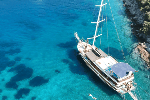 fethiye fullday boat cruise with bbq lunch hotel pickup