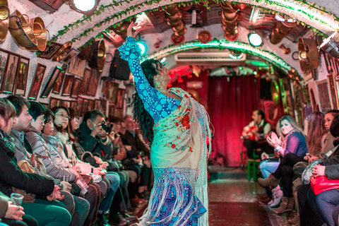 Granada: Espetáculo de flamenco na Cueva de la RocíoShow apenas com bebida