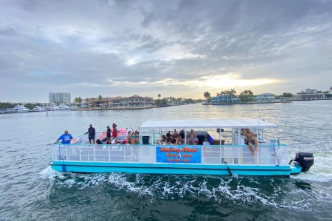 Island Time Boat Cruise mit Sandbar Swim in Ft. LauderdaleFort Lauderdale: Sandbar Party Boot