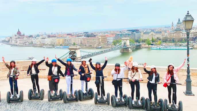 meraviglie di budapest tour in segway di 2 ore e 30 minuti