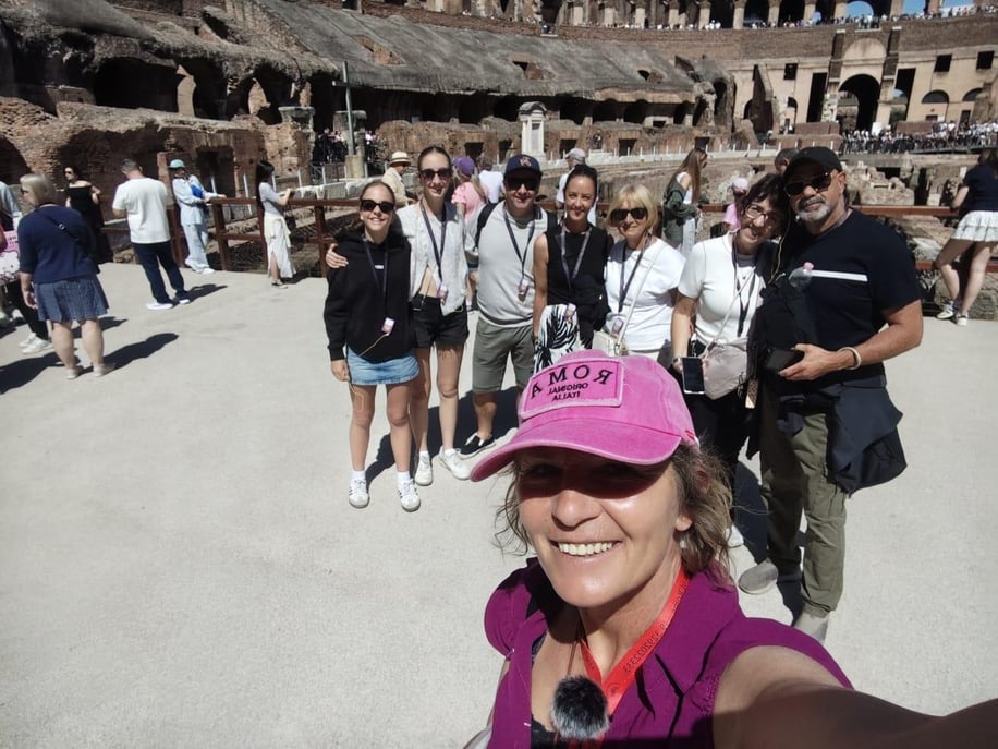 Kolosseum, Palatin und Forum Romanum in kleiner Gruppe Kolosseum, Palatin ...