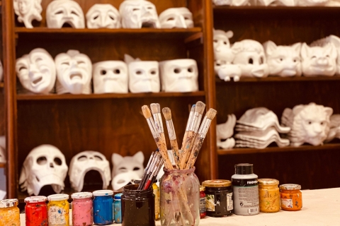 Venetië: schilder je eigen Venetiaanse maskerworkshop