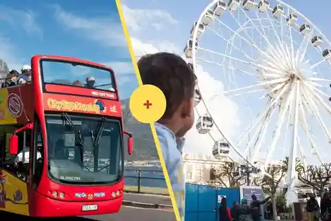 Cape Town: Hop-On Hop-Off Bus Tour & Cape Wheel Combo