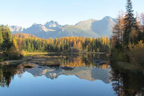 Ab Krakau: Tagesausflug zum See Štrbské Pleso mit Abholung