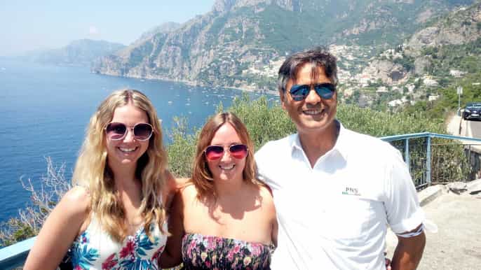 from naples sorrento and amalfi coast shared day trip