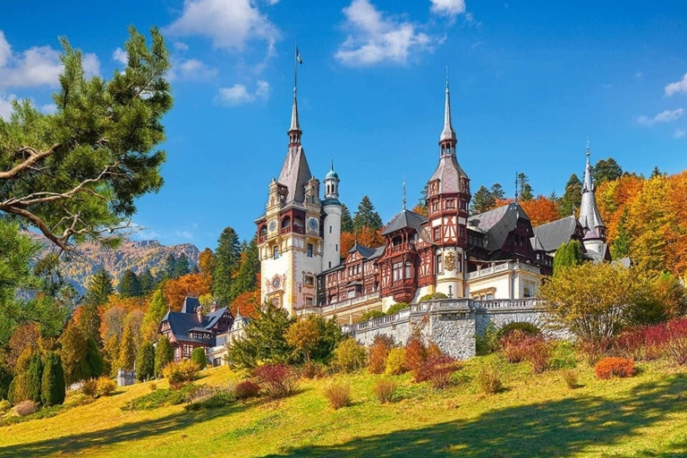 Ontdek de geheimen van Transsylvanische kastelenBoekarest: Kasteel van Dracula, Kasteel van Peles, Cantacuzino