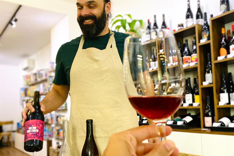 Nice: Natural Wine & Farm Cheese Food Tasting in the Libération district Nice: Natural Wine & Farm Cheese Tasting in the Libération district