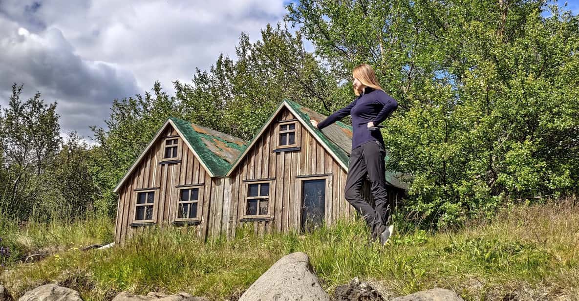 Reykjavik: Lava Cave, Hot Springs, and Waterfalls Tour