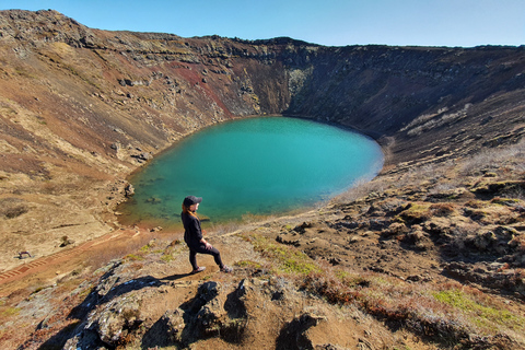 Da Reykjavík: tour al Circolo d&#039;Oro, cratere Kerið e Laguna Blu9:00 Partenza - Ingresso Comfort