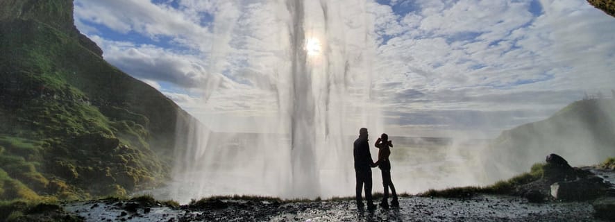 Reykjavik: cachoeiras selvagens do sul, praia negra e geleira