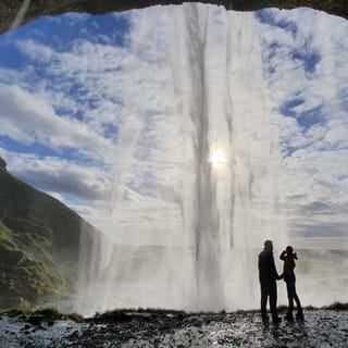 Reykjavik: cascadas del sur salvaje, playa negra y glaciar