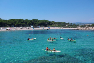 Vourvourou: Guided Half-Day Kayak Tour in Diaporos Island