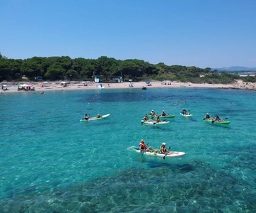 Vourvourou: Guided Half-Day Kayak Tour in Diaporos Island