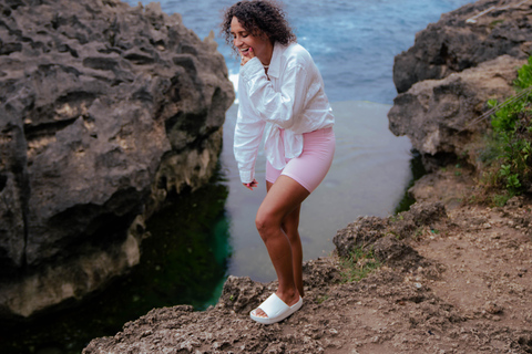 From Lembongan: Nusa Penida East & West Highlight Day Tour Penida West Coast Tour with Meeting Point at Port