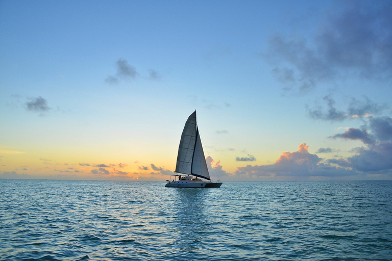 Grande Riviere Noire: Crucero privado en catamarán con cena al atardecer