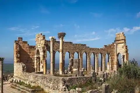 Dagstur fra Fes til : Meknes, Volubilis og Moulay Idriss