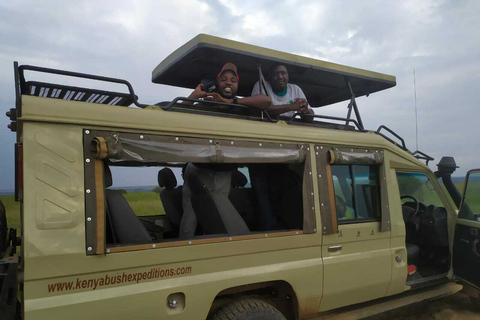 Nationaal park Nairobi, dagtochten olifanten, giraffen en Bomas