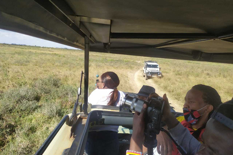 Excursión de un día al Parque Nacional de Nairobi, elefantes, jirafas y Bomas