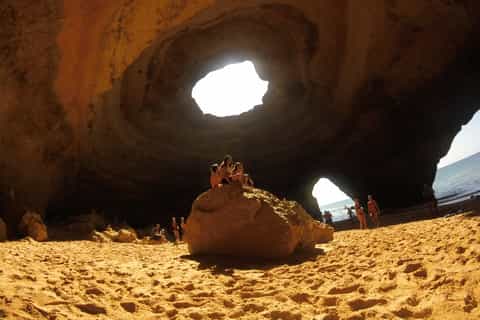 Faro: Guided Benagil Cave and Marinha Beach Tour