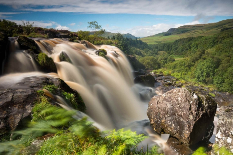 Entdecke Schottland abseits der ausgetretenen PfadeGlasgow: Loup of Fintry Wasserfall Geführte Tour