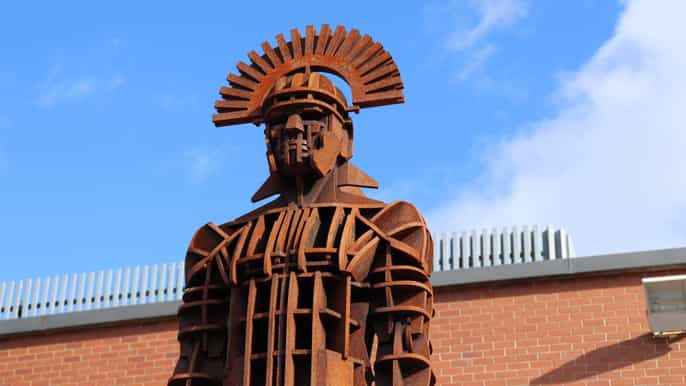 segedunum roman fort guided tour