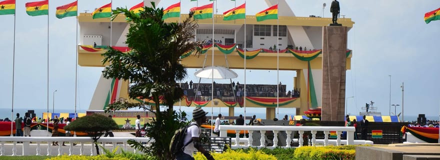 Accra : Visite guidée de la ville avec déjeuner