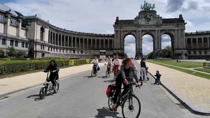 brussels highlights and hidden gems guided bike tour