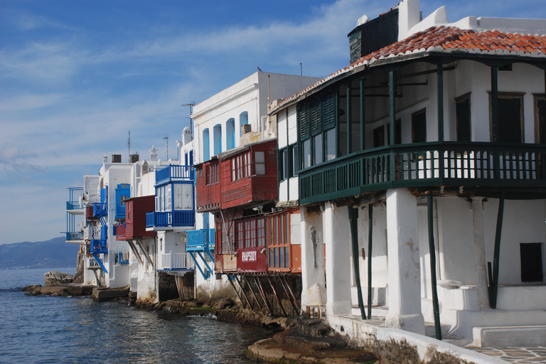 Mykonos: Halbtagestour durch die Stadt und Bustour auf der InselStadt- und Inseltour 2024