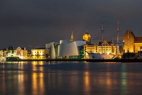 Stralsund: visite nocturne de la vieille ville avec un veilleur de nuit