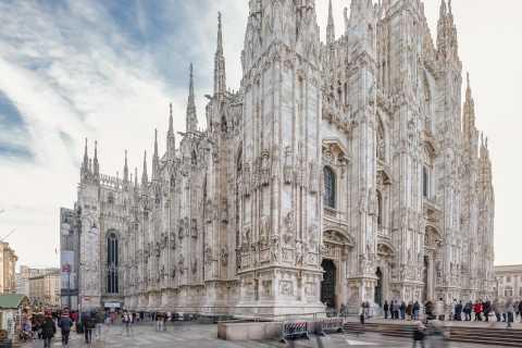 Milanos domkirke: Entrébillet til kirken og tagterrassen
