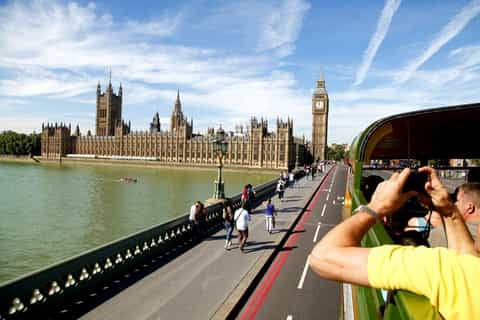 London by Bus and Boat & Entrance to Buckingham Palace