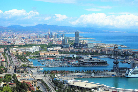 Best of Barcelona: Sagrada Familia & Park Guell with Pickup Group Tour in Spanish (Entry Fees Not Included)