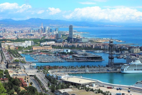 Barcelona markeert Halve dagtour met kleine groep met pick-upPrivérondleiding