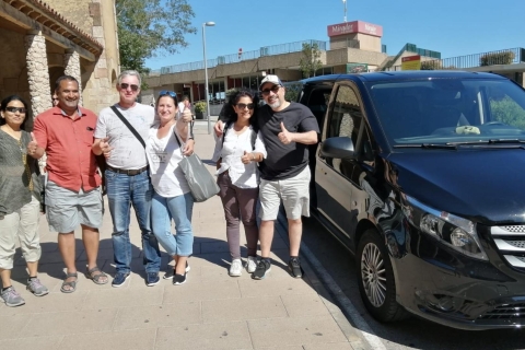 Montserrat: Morning or Afternoon Half-Day Trip with Pickup Small Group tour in ENGLISH