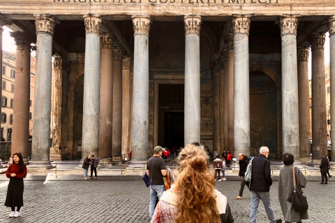 Rzym: 3-godzinne atrakcje i podziemna wycieczka piesza z przewodnikiemRzym: prywatna wycieczka w języku angielskim
