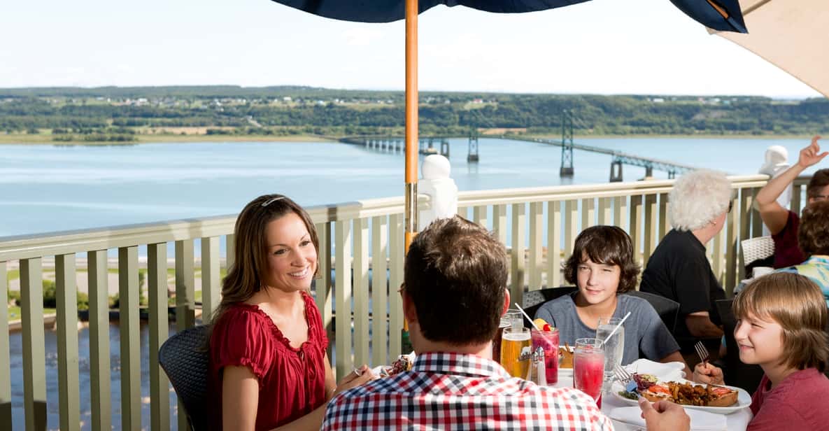 Quebec City: Montmorency Falls Outdoor Lunch