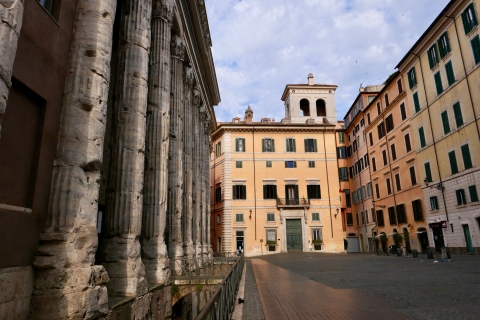 Rome: points forts de 3 heures et visite guidée à pied du métroRome: visite privée en espagnol