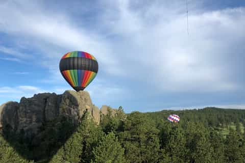 Custer: Black Hills Hot Air Balloon Flight at Sunrise