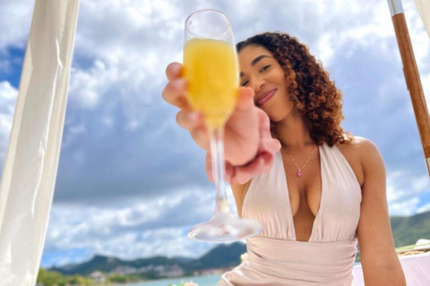 Santa Lucía: Picnic en la cabaña de la playa al atardecer