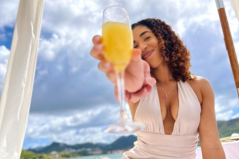 Santa Lucía: Picnic en la cabaña de la playa al atardecer