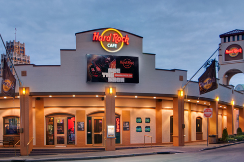 Hard Rock Cafe Måltid: Niagarafallen, Förenta staternaElectric Rock Meny
