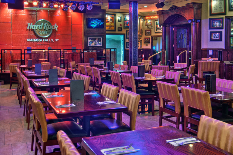Hard Rock Cafe Måltid: Niagarafallen, Förenta staternaElectric Rock Meny