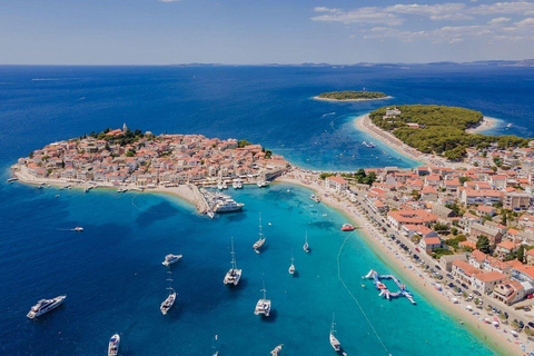 Split: Sunset Tour – Magical Golden Hour Above the Sea