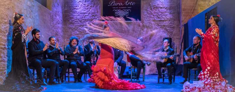 Jerez: spettacolo di flamenco dal vivo con cena facoltativa