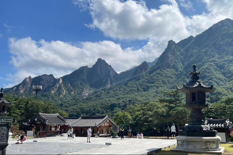 Seoul: Seoraksan & Nami island & Korean Garden Tour [Winter wonder] Seoraksan+Nami island+ Eobi Ice Valley