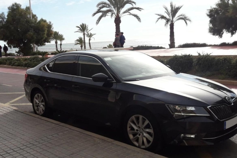 Benidorm: Privater Transfer zum Flughafen Alicante (ALC)Benidorm zum Flughafen Alicante (einfache Fahrt)